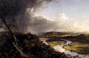 View from Mount Holyoke, Northamptom, Massachusetts, after a Thunderstorm